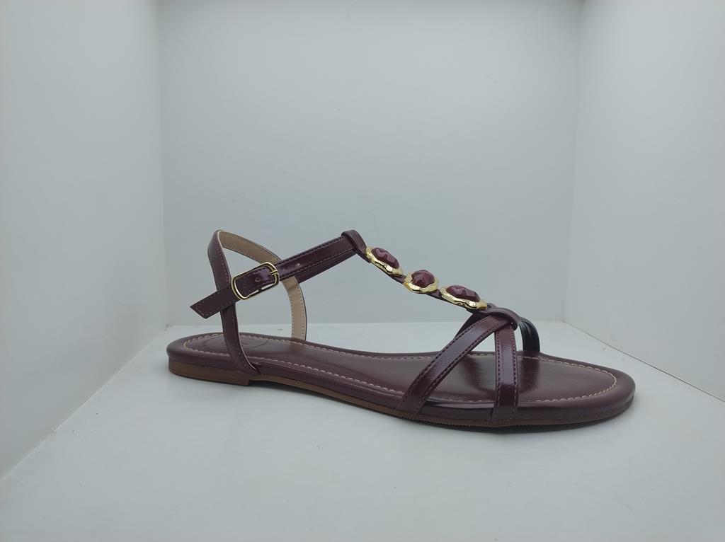 Rasteira Bico Redondo - 3 Marias